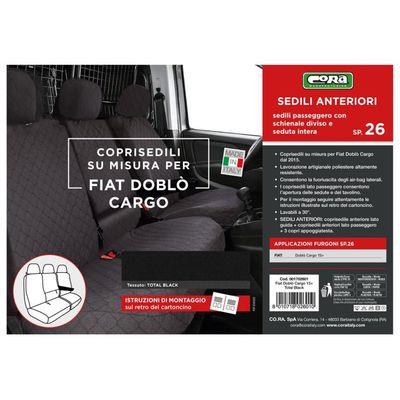 COPRISEDILI FURGONI SP26 DOBLO CARGO col.NERO