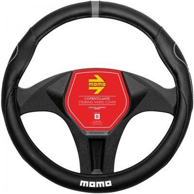 MOMO COPRIVOLANTE 36,5-37,9CM SUPERGRIP NERO GRIGIO MIS.S