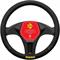 MOMO COPRIVOLANTE 38-39CM EASY NERO ROSSO MIS.M