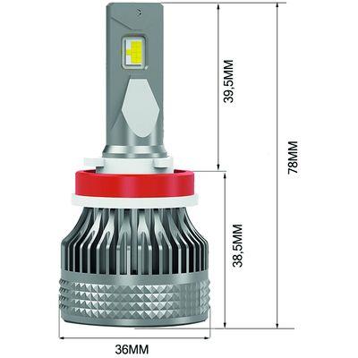 KIT HEADLIGHT SUNNY 12V H8-H9-H11-H16