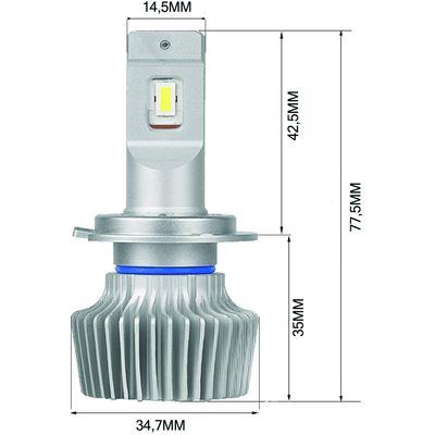 KIT HEADLIGHT GENIUS 12V H7