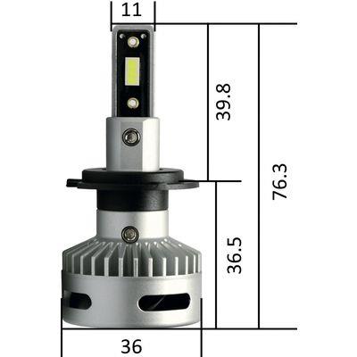 2 LAMPADE LED H7 STARRY X FARI LENT.12V HEADLIGHT