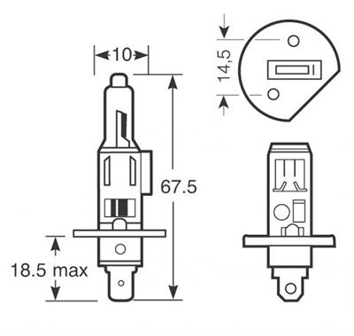 2 LAMPADE IN BOX RING RALLY SPORT H1 - 12V 100W