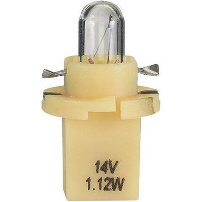 LAMPADA 12V 1,1W EBS-N BASE IN PLASTICA GIALLA