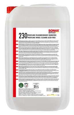 SONAX DETERGENTE UNIVERSALE CERCHI PH NEUTRO 25L