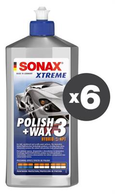 CT 6 SONAX XTREME POLISH+WAX 3 500 ML