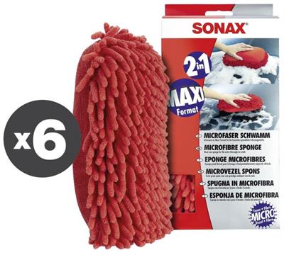 CT 6 SONAX GUANTO LAVAGGIO IN MICROFIBRA