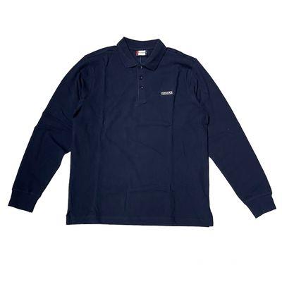 POLO DERA TAGLIA XL BLU SCURO MANICHE LUNGHE