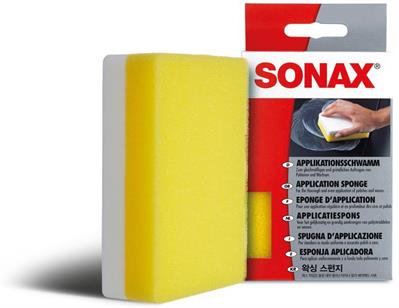 1 PZ SONAX SPUGNA PER APPLICAZIONE POLISH E CERA